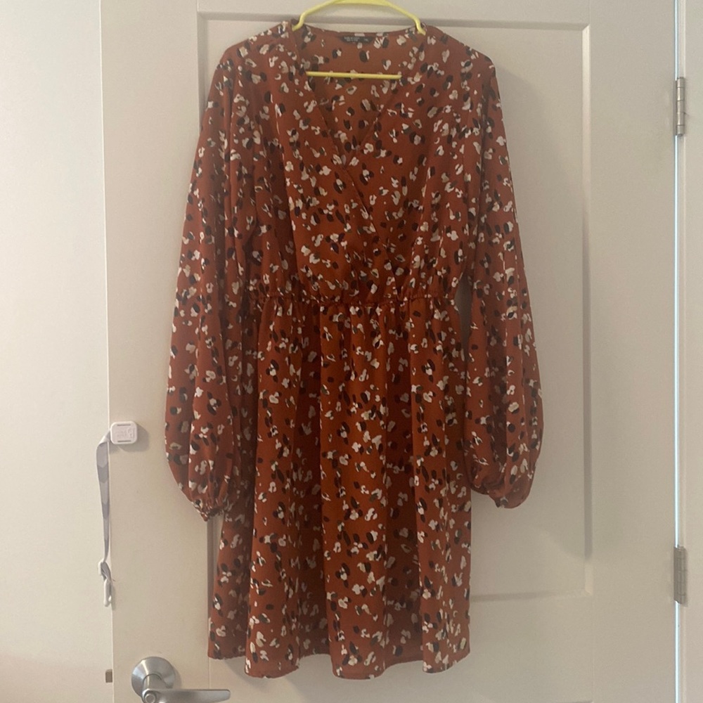 Shein Curve Floral Dress